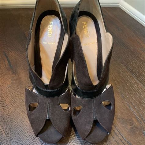 fendi butterfly shoes